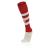 Hoops Socks RED/WHT L Stillige fotballsokker - Unisex 