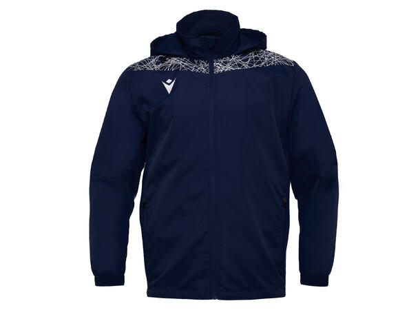Lahti Showerjacket NAVY/HVIT S Vann- og vindavstøtende jakke - Unisex 