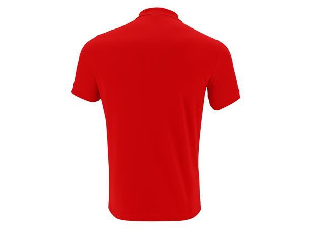 Thavil Polo RED/WHT 3XL Poloskjorte i elastisk stoff 