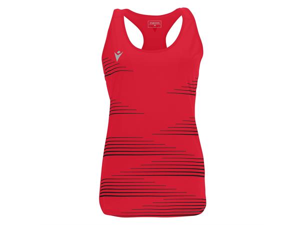 Dolly Singlet RED/BLK XS Løpesinglet for dame 