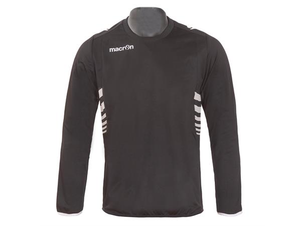 Macron Custom Felpa Genser BLK 3XS Treningsgenser med fine detaljer 