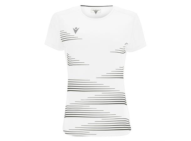 Irma Shirt Dame WHT/BLK S Teknisk løpe t-skjorte til dame 