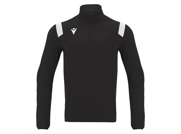 Gange 1/4 Zip Top BLK/WHT XXL Teknisk treningsgenser - Unisex 
