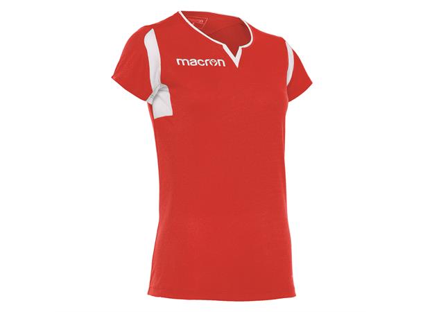 Fluorine Volleyball Shirt W RED/WHT S Teknisk spillerdrakt til dame 