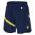Shen Eco Match Day Shorts NAV/YEL 3XL Teknisk shorts i ECO-tekstil - Unisex 