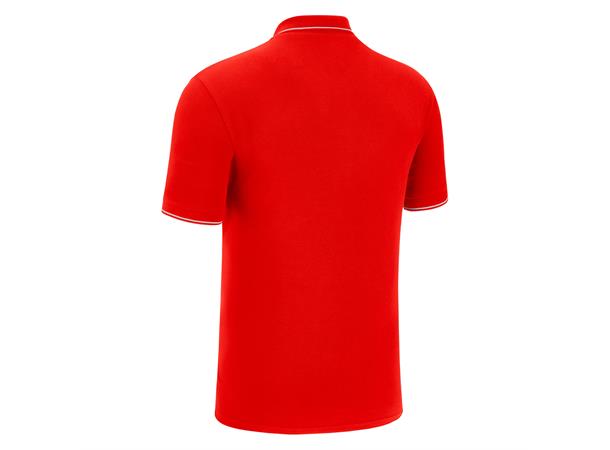 Comedy Eco Polo RED 3XS Poloskjorte i Ecotekstil- Unisex 
