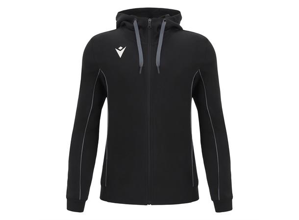 Stage Eco Hooded Jacket BLK/ANT L Hettejakke i Ecotekstil - Unisex 