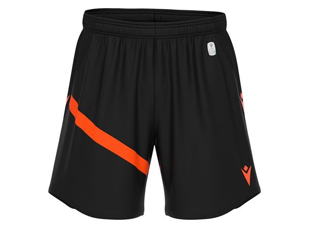 Shen Eco Match Day Shorts BLK/ORA 3XS Teknisk shorts i ECO-tekstil - Unisex 