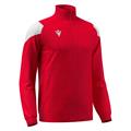 Prometheus Full Zip Top RED/WHT 4XL Teknisk reisejakke - Unisex