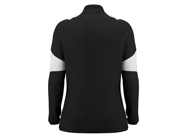 Chantico 1/4 Zip Top Wmn BLK/WHT XS Teknisk treningsgenser til dame 
