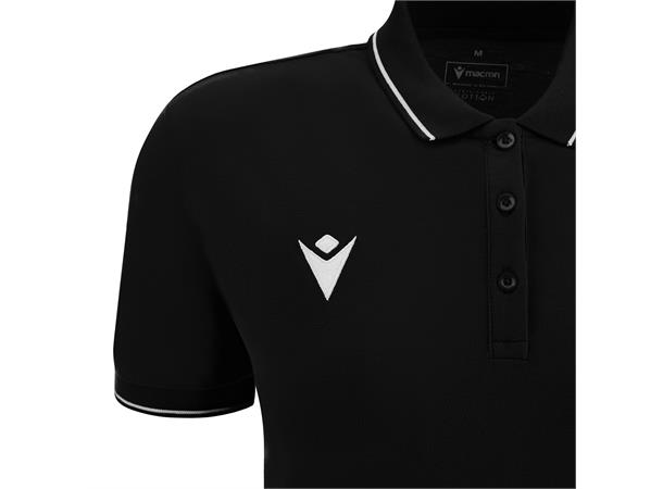 Waltz Eco Polo W BLK XS Polosskjorte til dame i Ecotekstil 