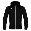Freyr Hoody Full Zip Top BLK XS Overtrekksjakke - Unisex