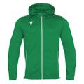 Freyr Hoody Full Zip Top GRN 4XL Overtrekksjakke - Unisex